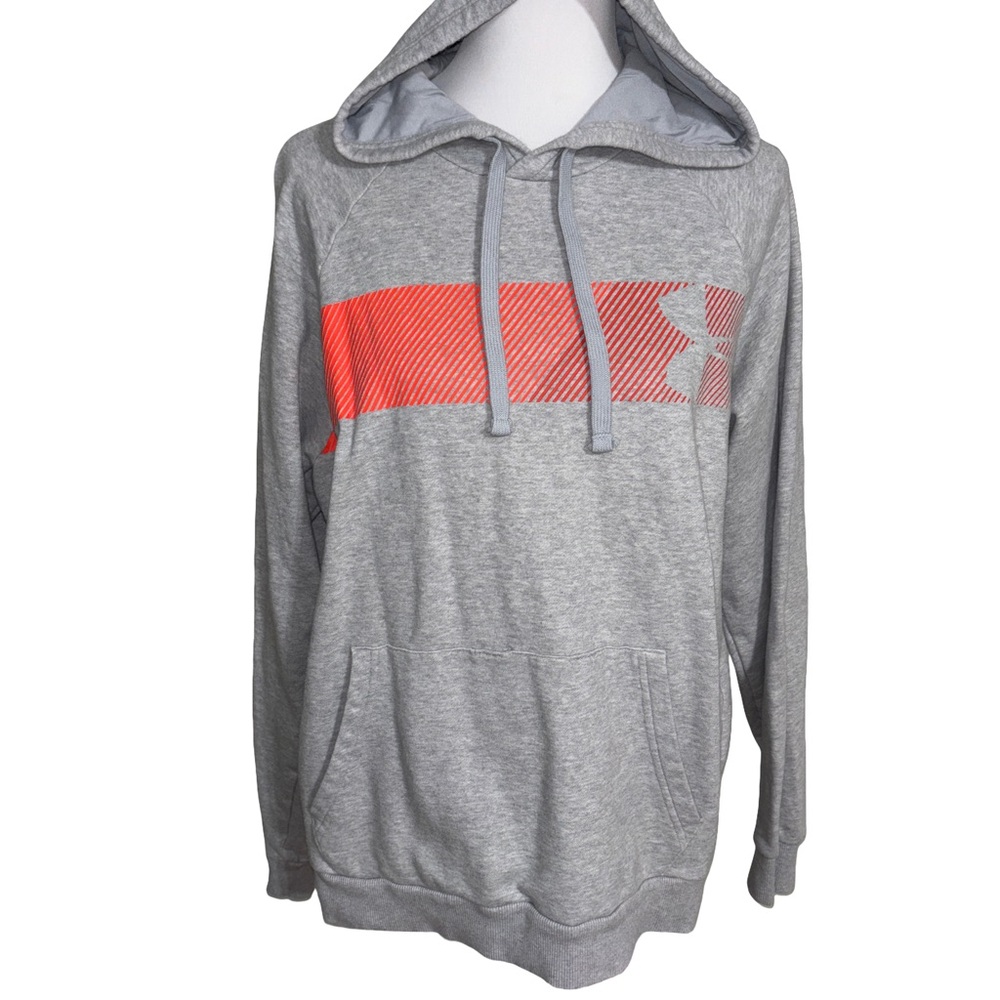 Under Armour Gray and Red Womens Hoodie